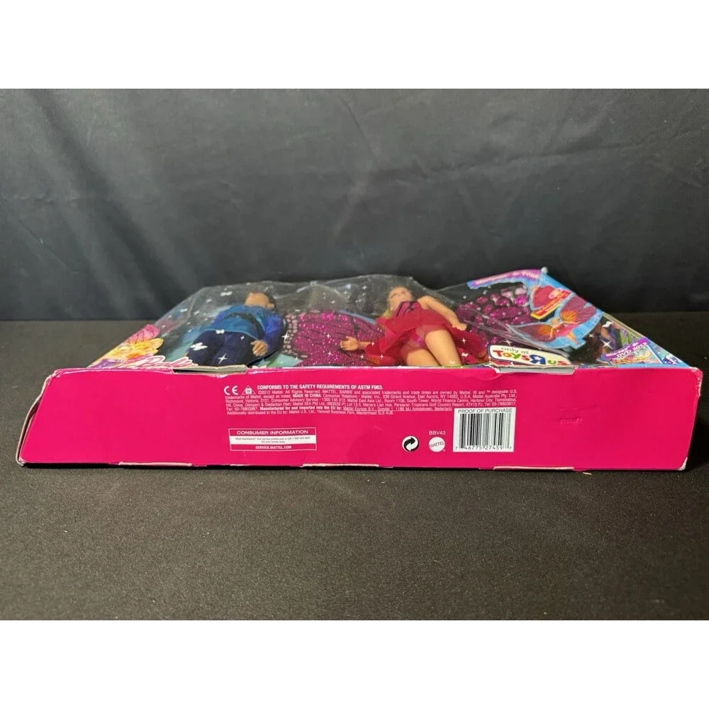 2012 Barbie Doll Mariposa and The Fairy Princess with Boy Prince NIB (dent) B-2